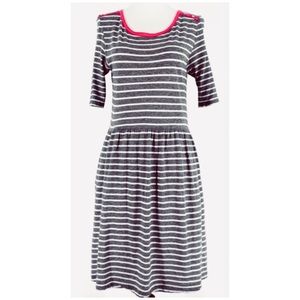 Anthropologie Pure + Good Stripe T-Shirt Dress